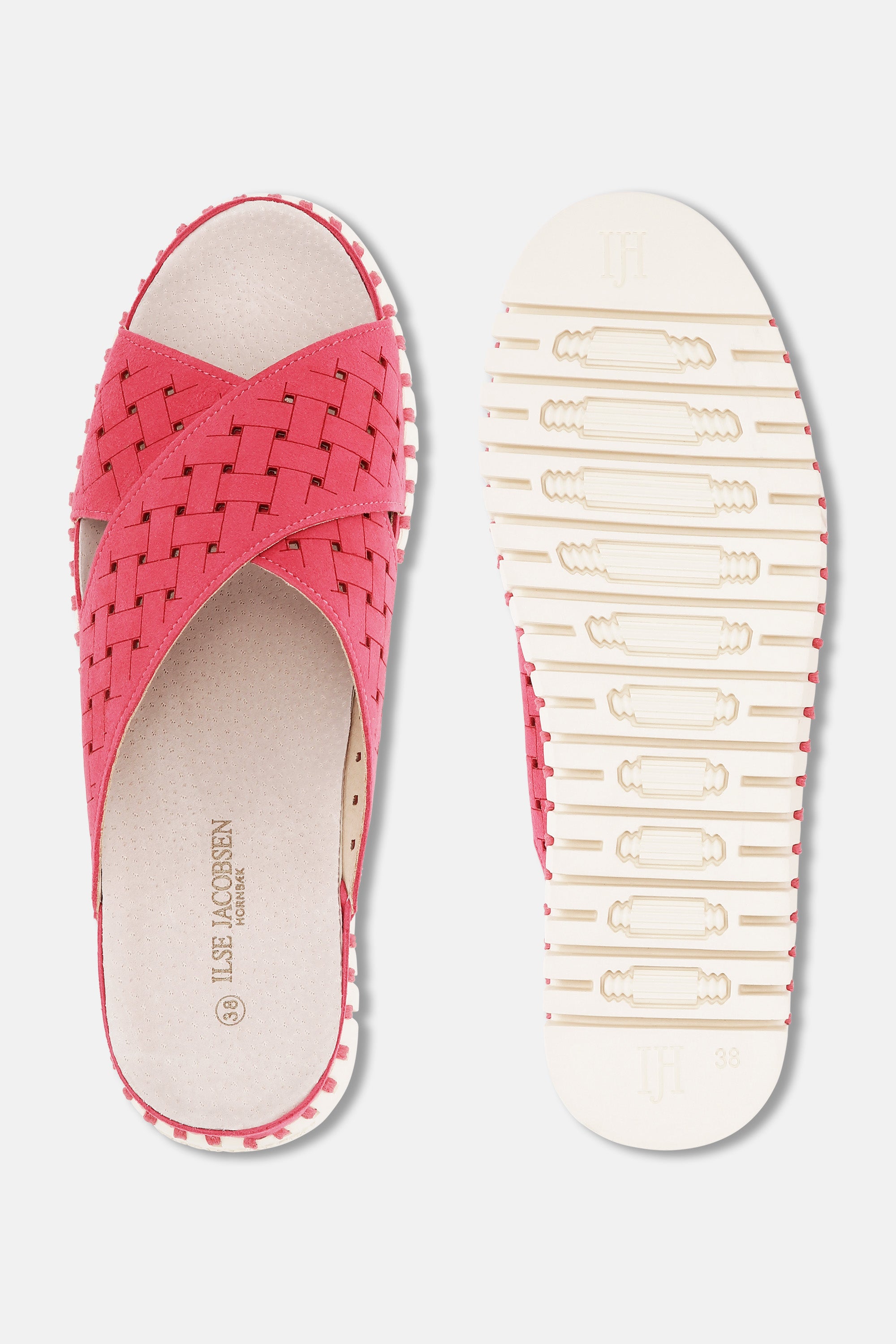 Ilse Jacobsen Hornbæk Footwear Sandalen Sandals 309 Viva Magenta